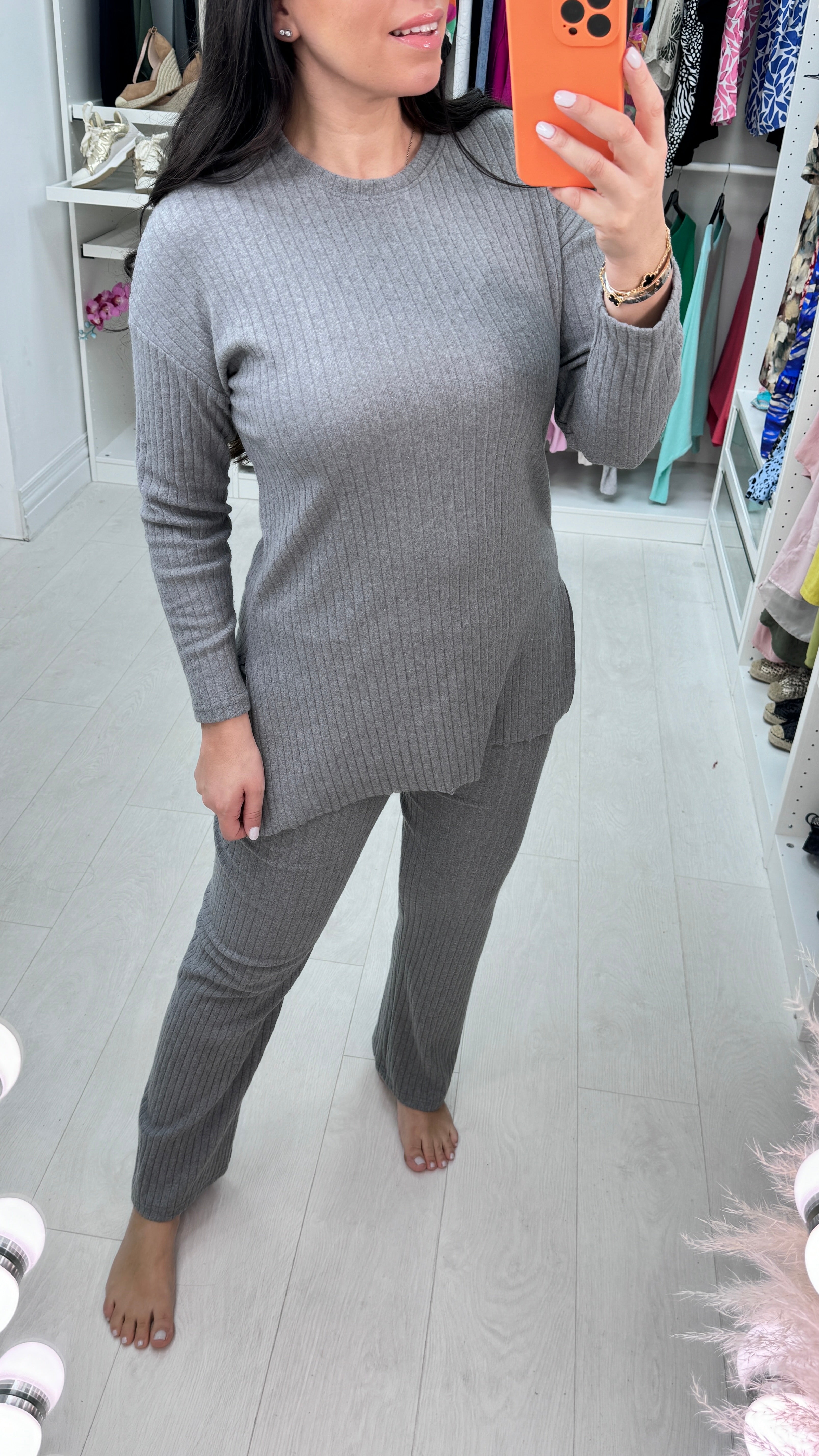 Mollie Ribbed Loungeset