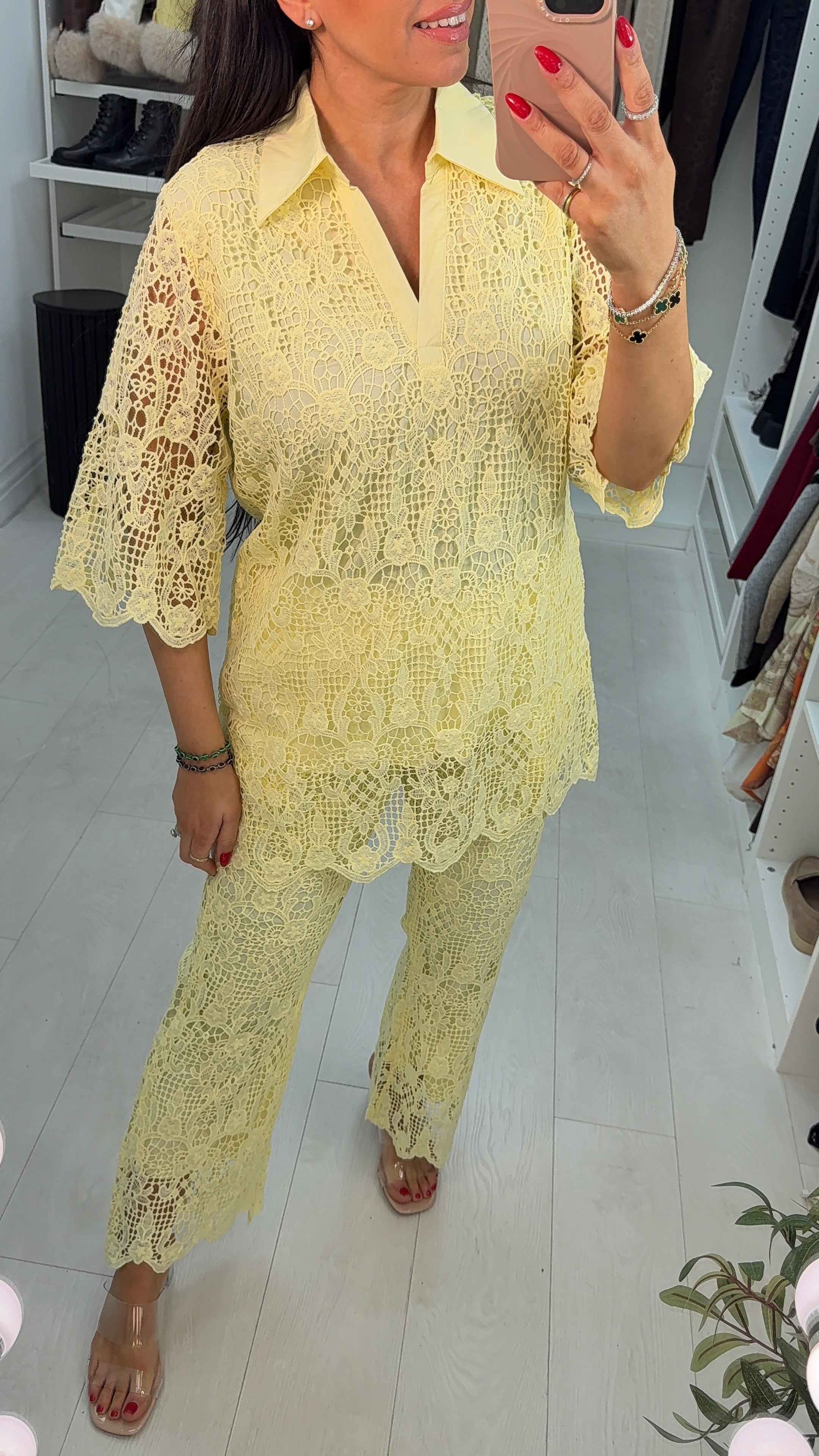 Odette Crochet Co-Ord Set