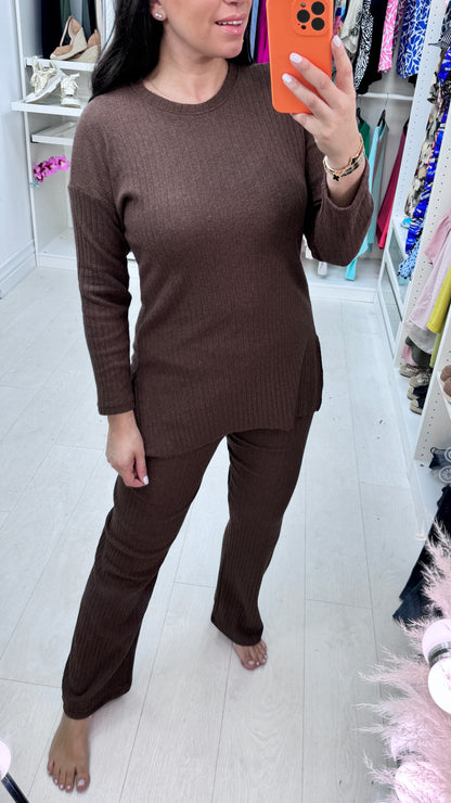 Mollie Ribbed Loungeset