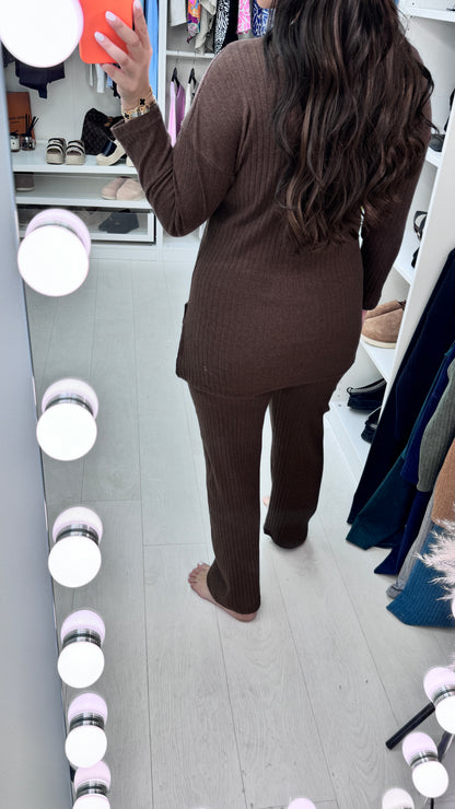 Mollie Ribbed Loungeset