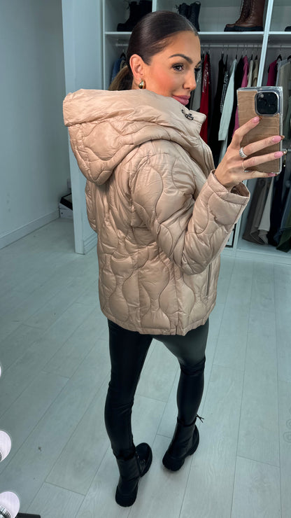 Lorenzo Plain Lightweight Padded Coat