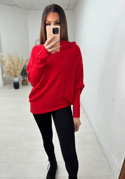 Nita Plain Asymmetric Jumper