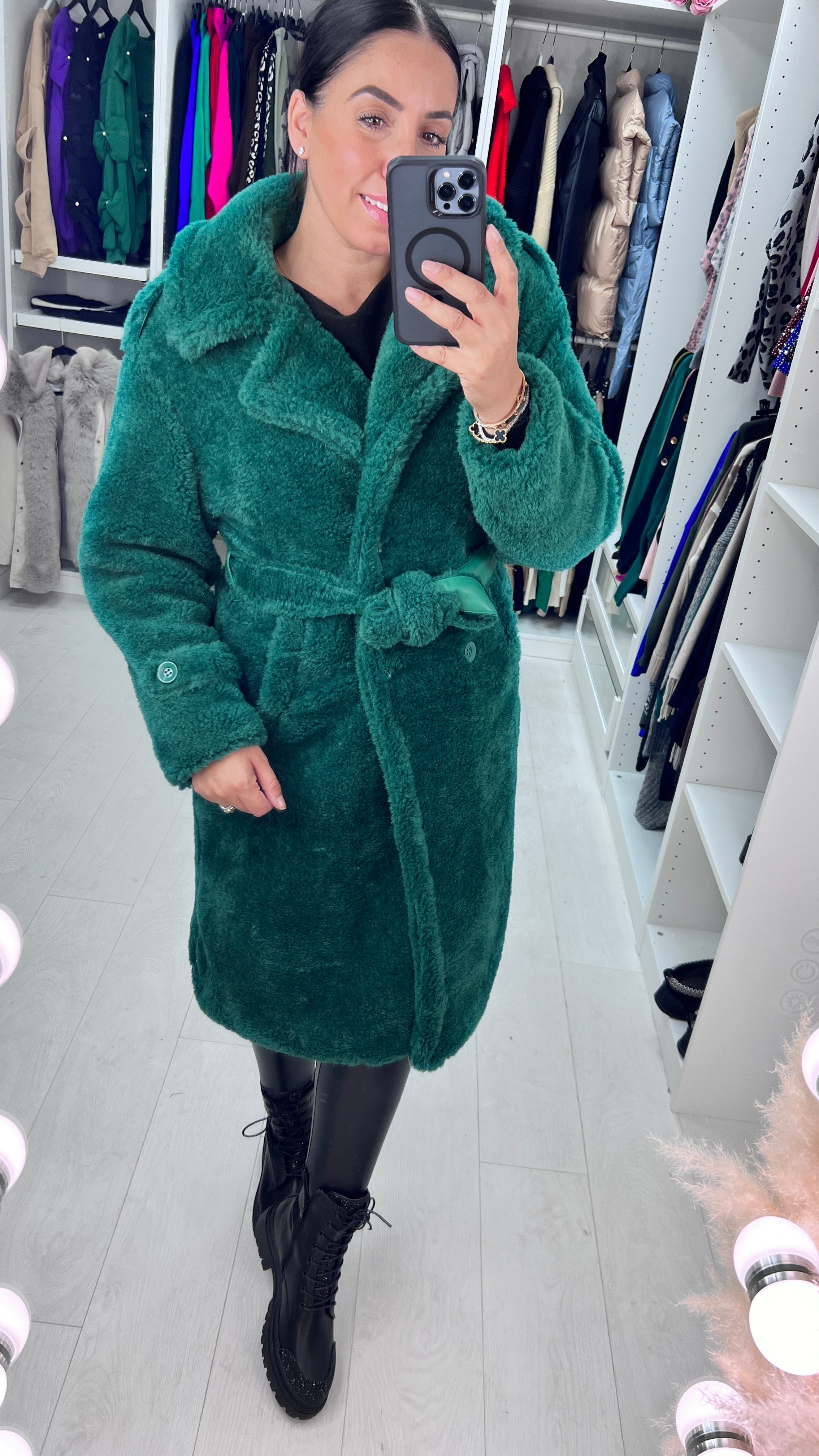 Weston Teddy Long Coat