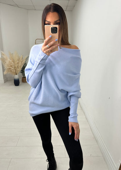 Nita Plain Asymmetric Jumper