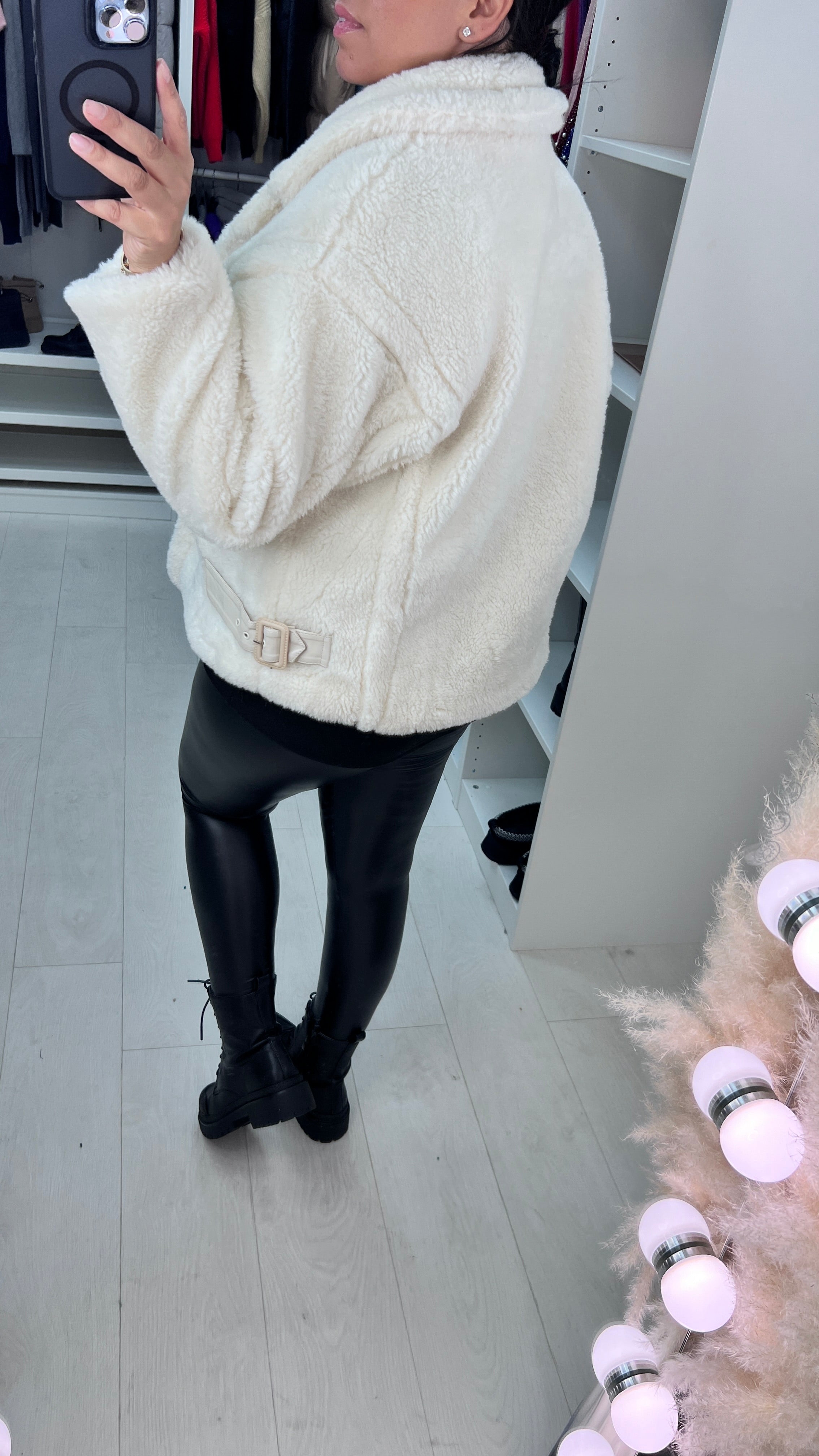 Vinchi Teddy Short Coat
