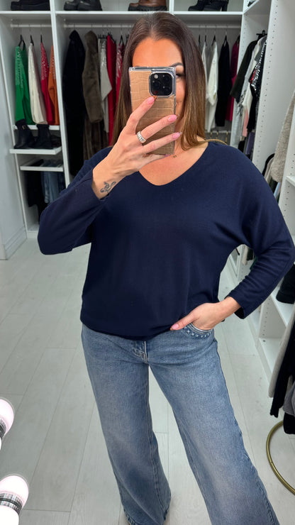 Tansey Super Soft Plain Knit Jumper