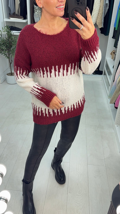 Brandy Super Soft Loose Fit Knit Jumper