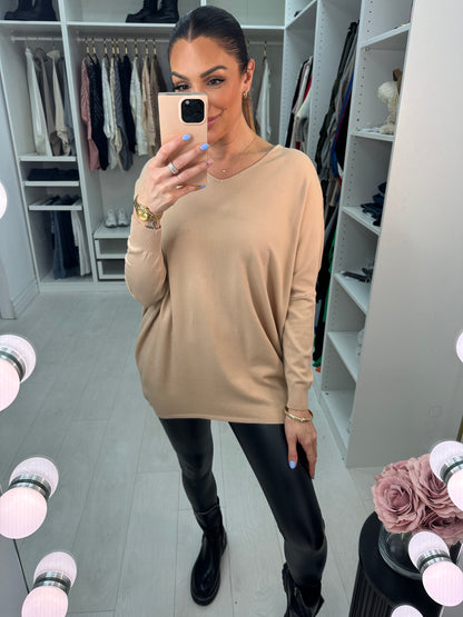 Sorai Diamante Cross Back Detail Jumper