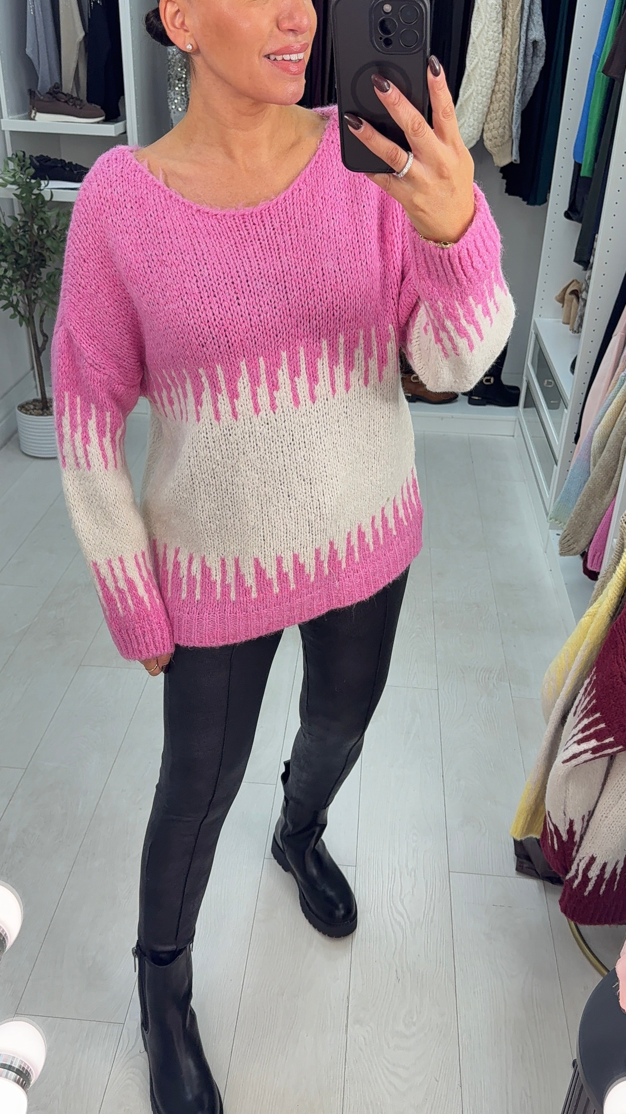 Brandy Super Soft Loose Fit Knit Jumper