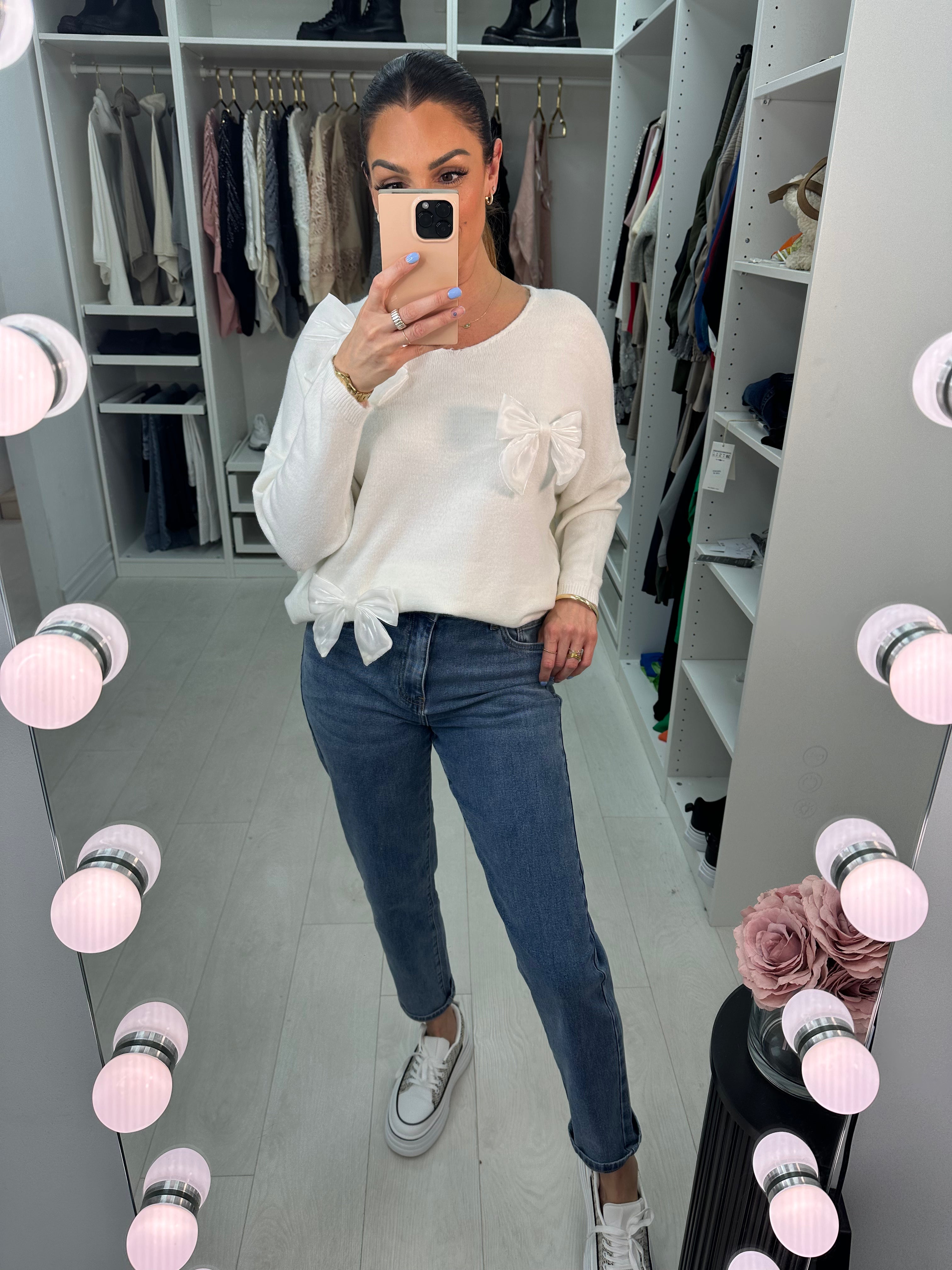 Lenon High Waist Denim Jeans