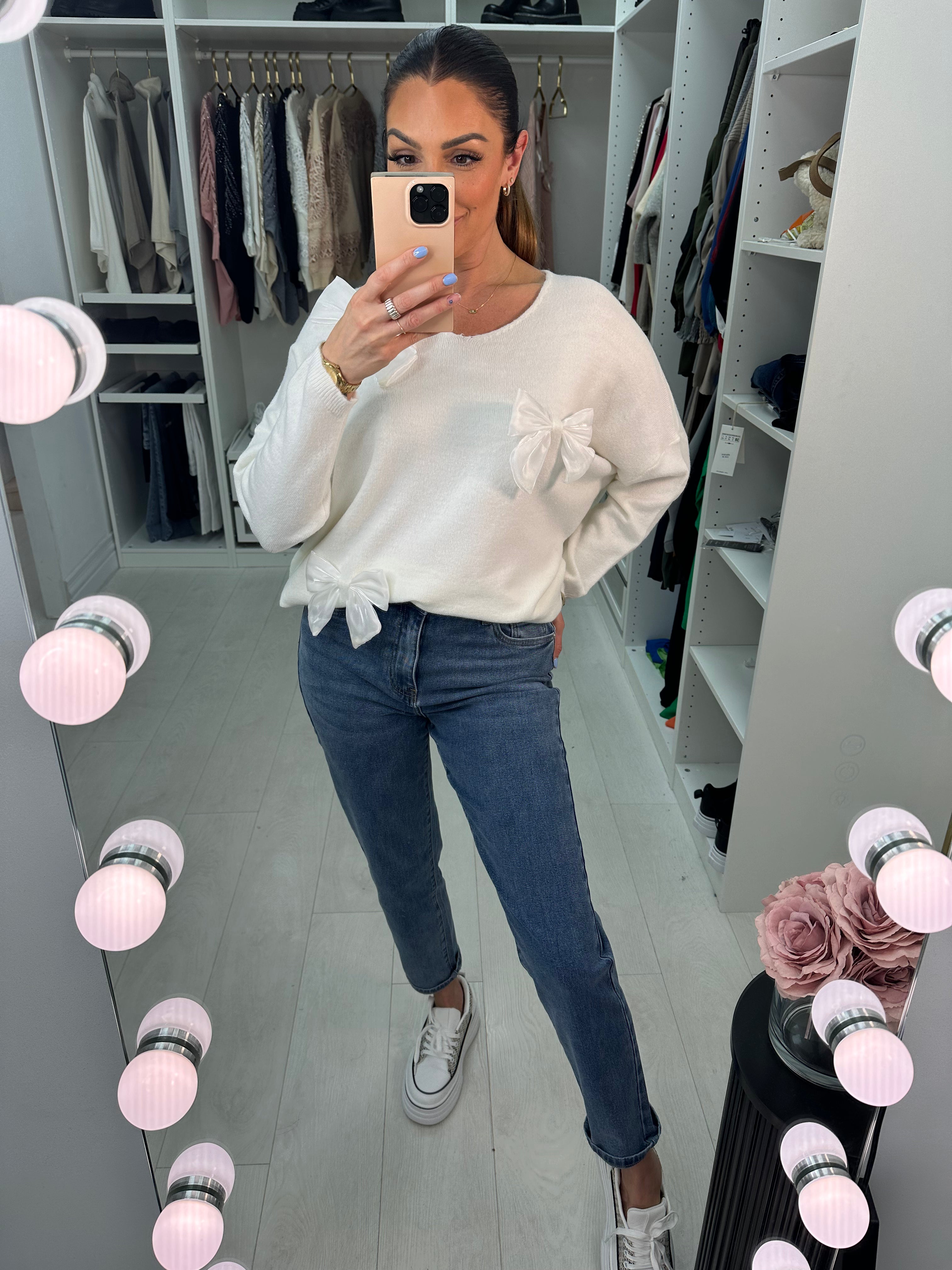 Lenon High Waist Denim Jeans