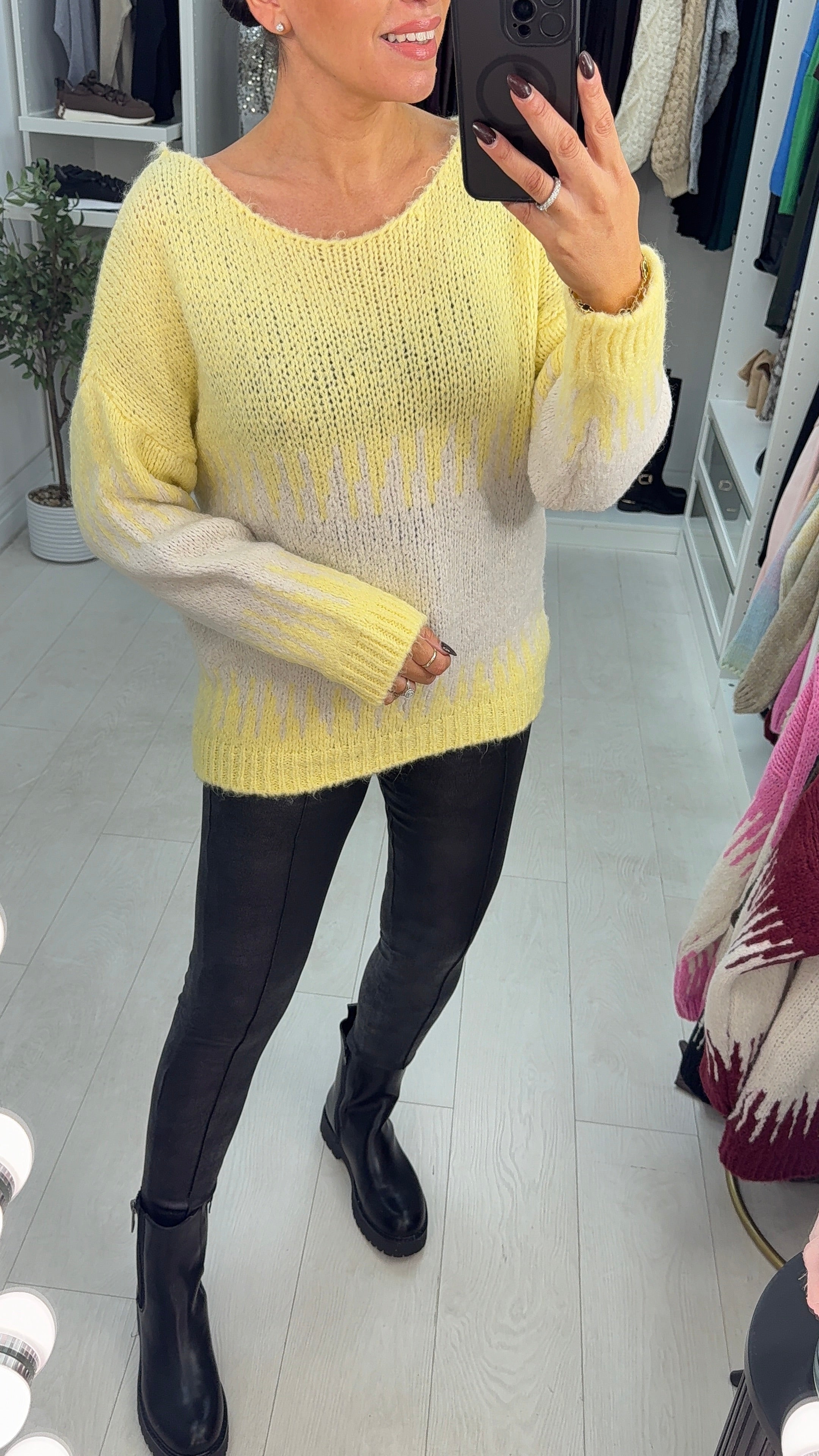 Brandy Super Soft Loose Fit Knit Jumper