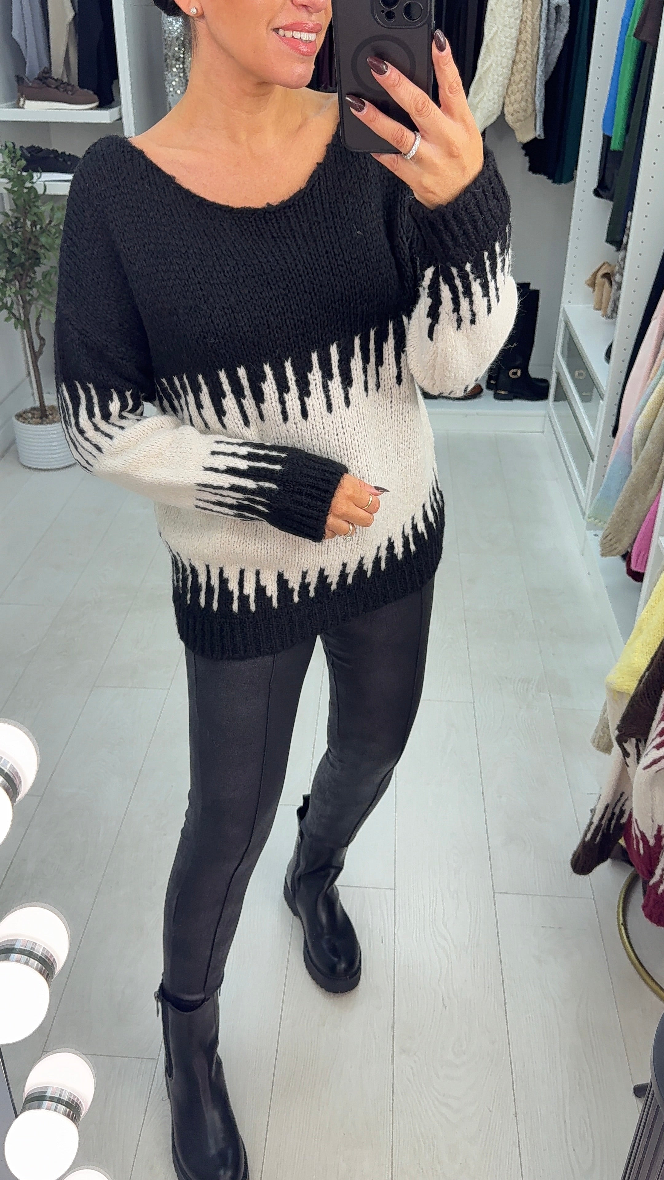Brandy Super Soft Loose Fit Knit Jumper