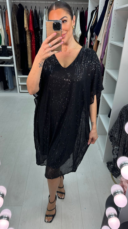 Zarah Sequin Loose fit Dress