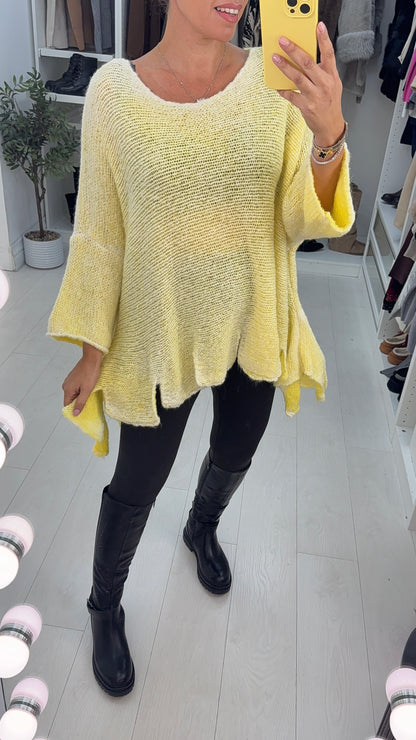 Kalia Asymmetric Loose Fit Jumper