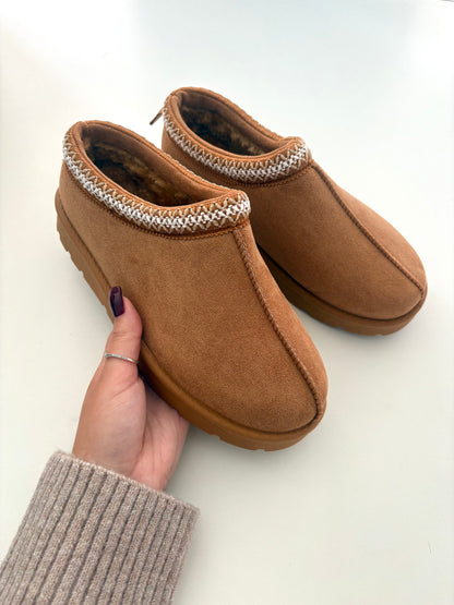 Louisa Faux Suede Mule Clogs