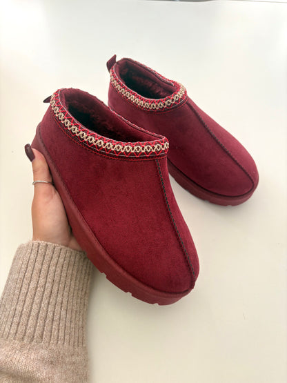 Louisa Faux Suede Mule Clogs