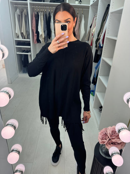 Saint Longline Tassel Hem Loungewear Set