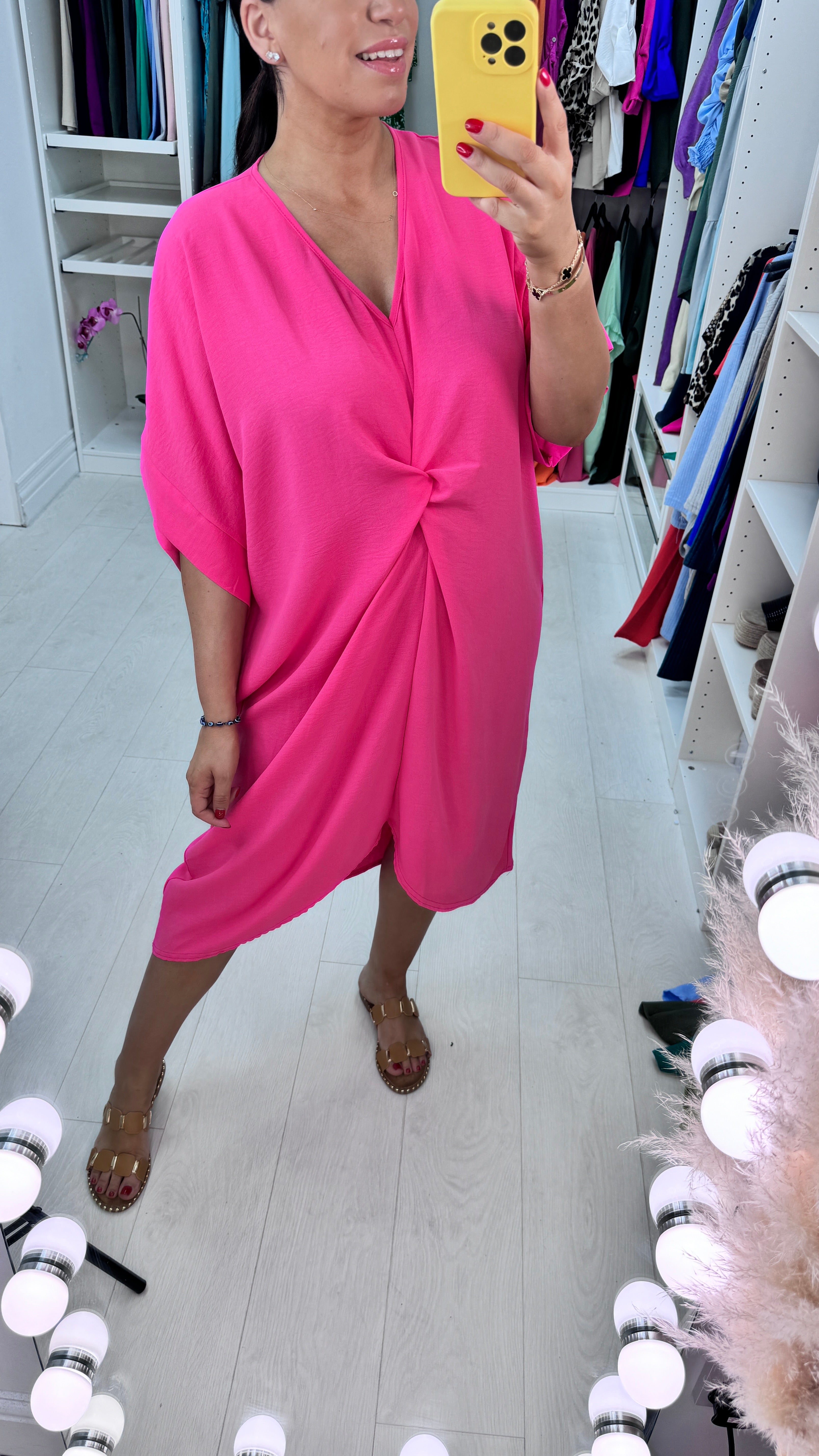 Limbani Knot Front Dress