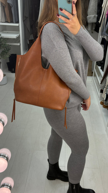 Kaia Faux Leather Handbag