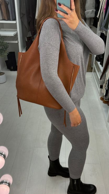 Kaia Faux Leather Handbag