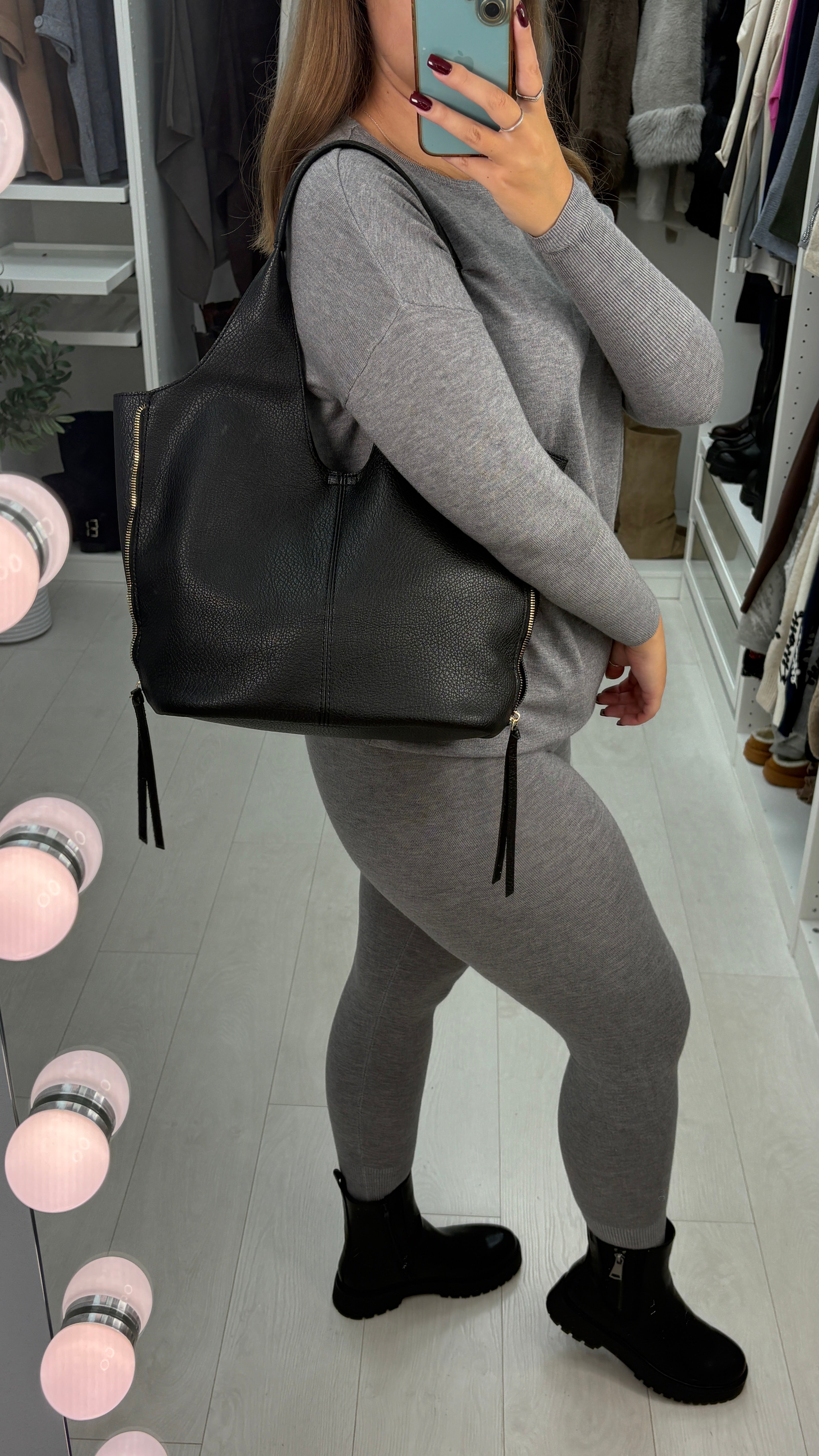 Kaia Faux Leather Handbag