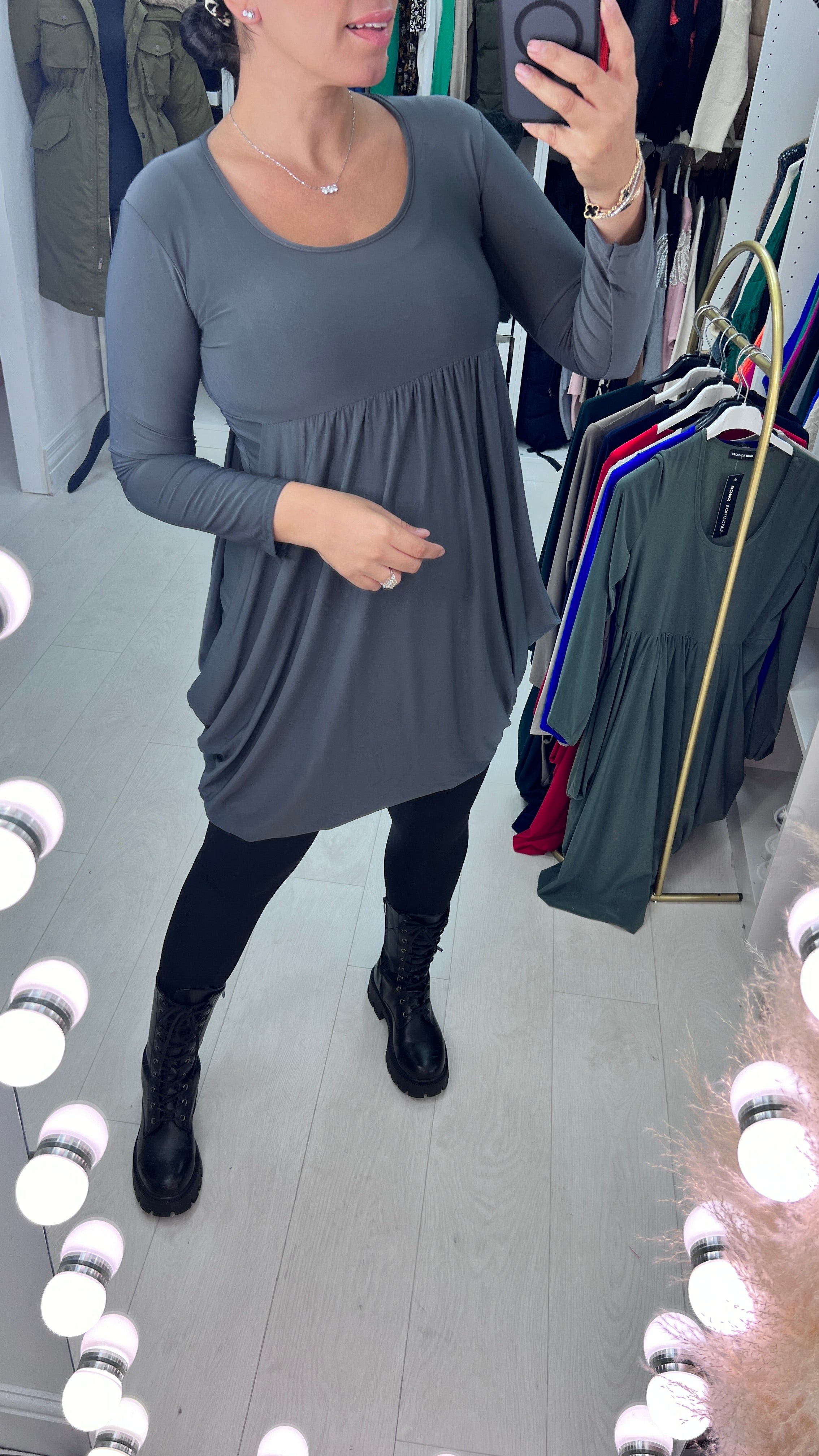 Darla Magic Drape Dress