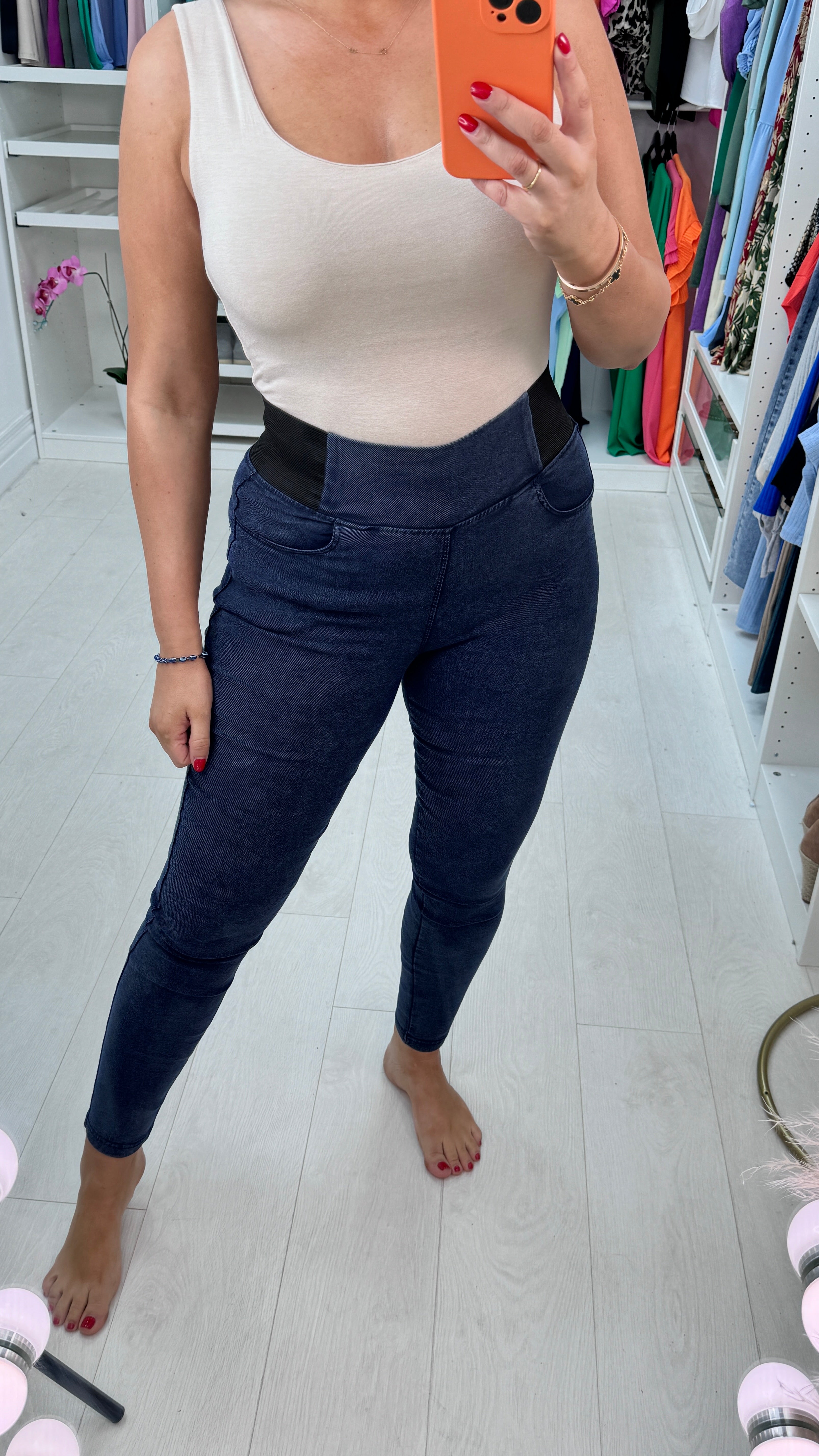 Cadiz High Waisted Magic Jeggings