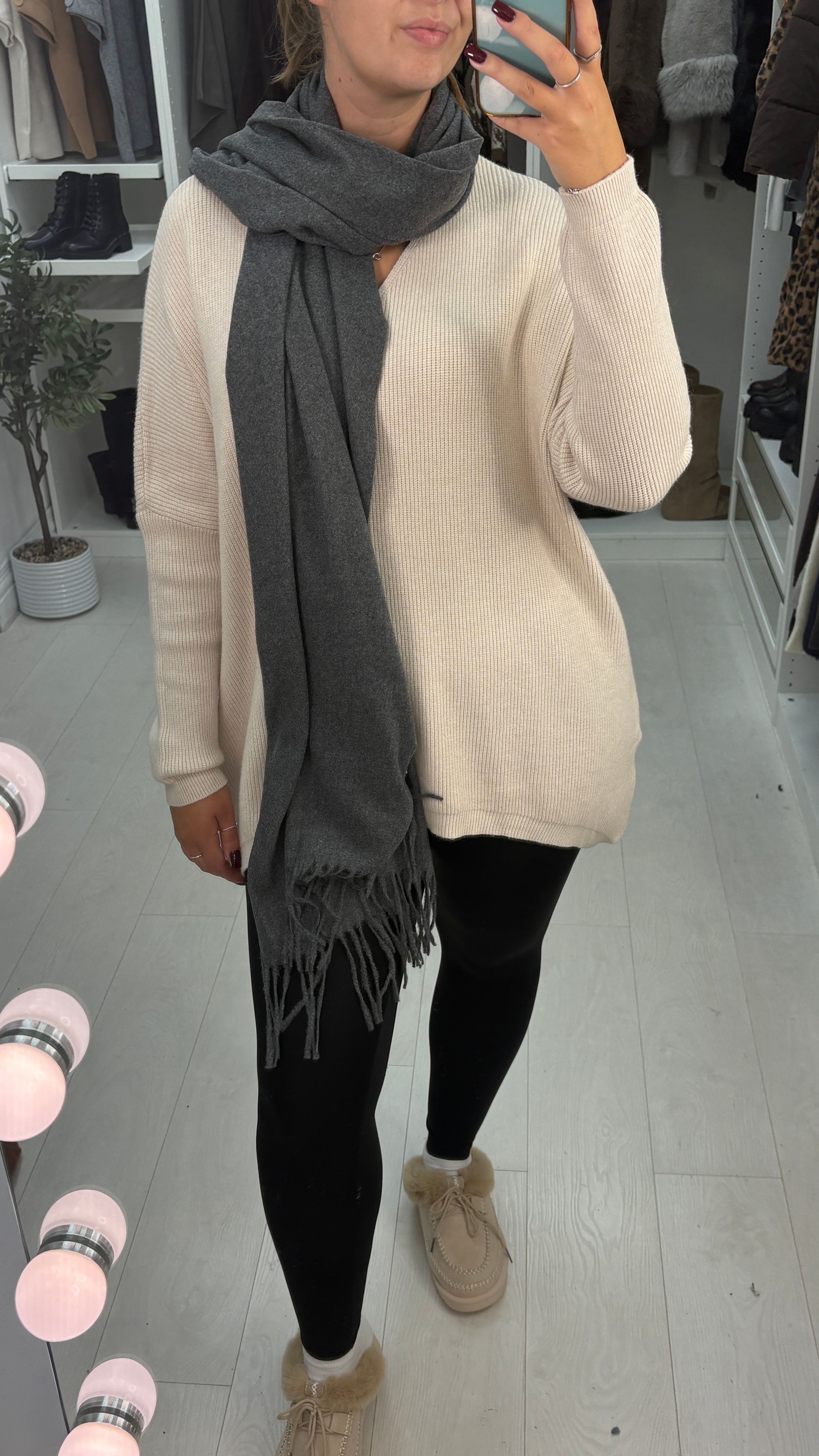 Pippi Plain Super Soft Scarf