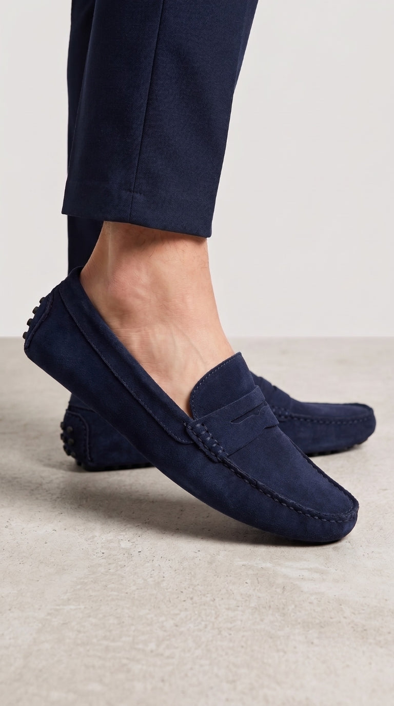 Lindy Faux Suede Loafers