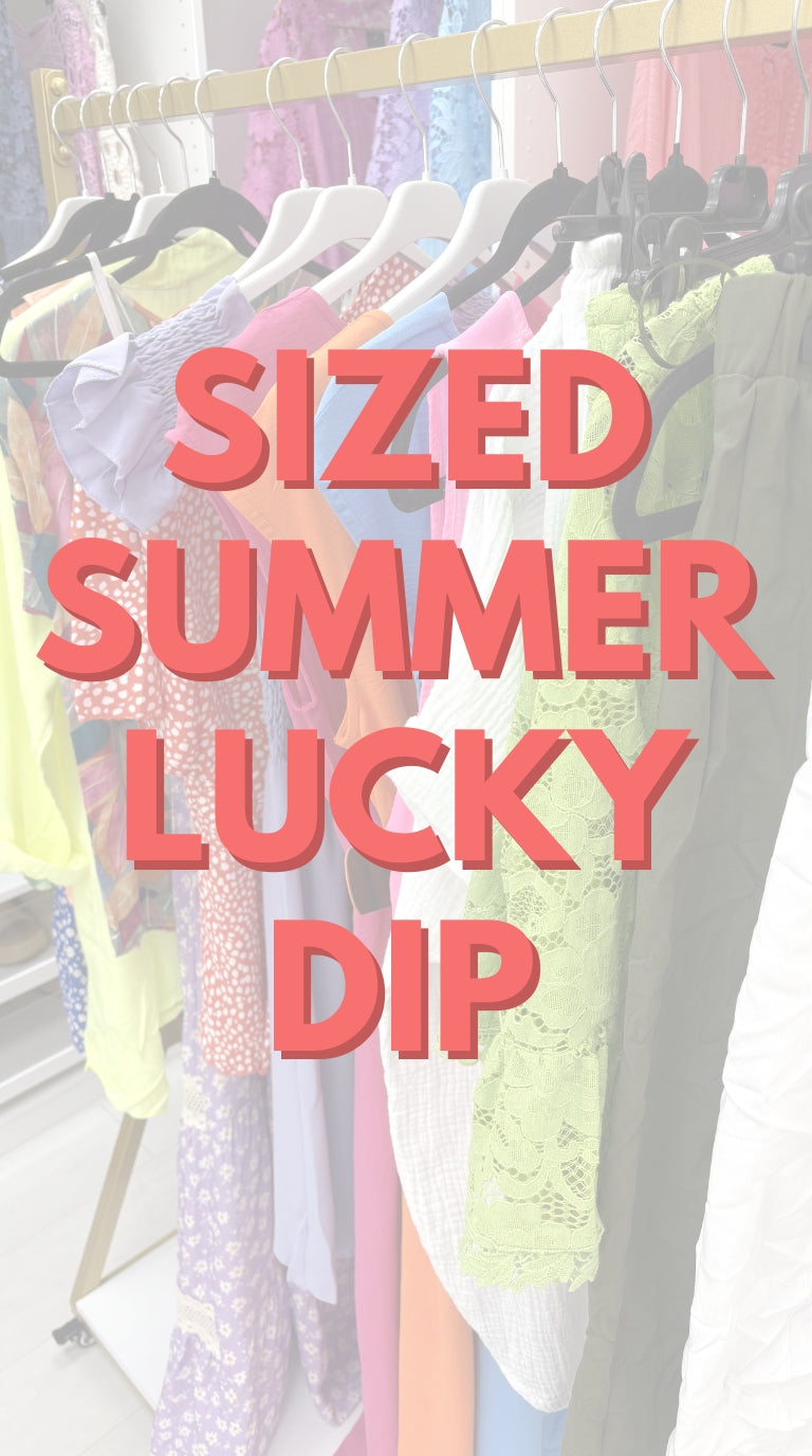 Bows Sized Lucky Dip Summer Bag