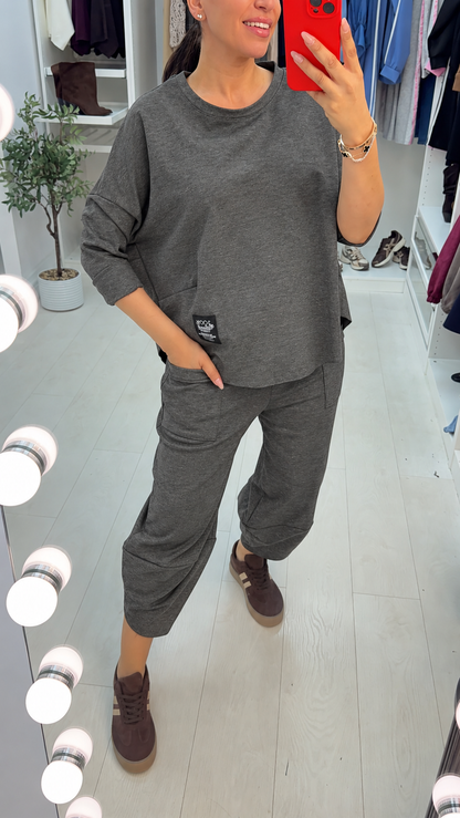 Venya Carrot Leg Loungewear Set