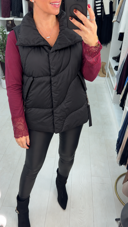 Kruze Padded Puffer Light Weight Pocket Gilet