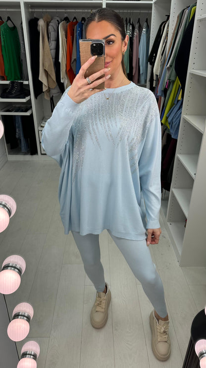 Emilia Diamante Detail Loungeset