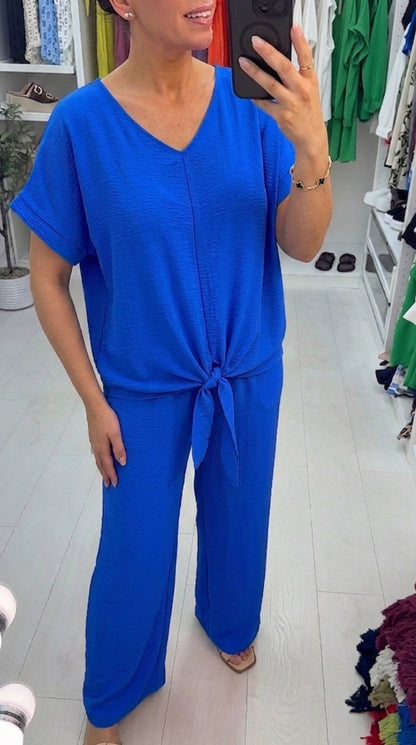 Dimelo Tie Front Co-ord Set