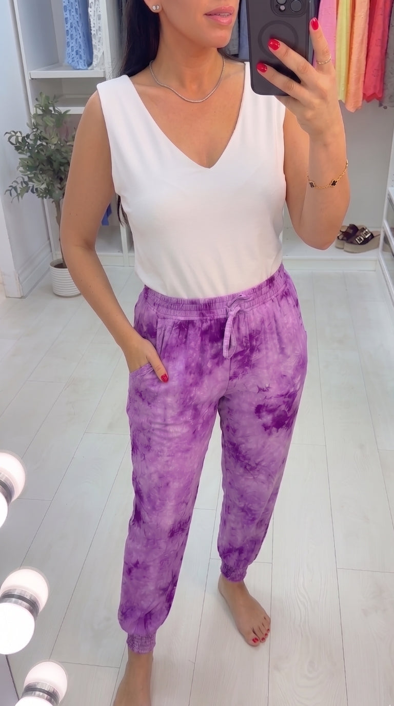 Sadie Tie Dye Printed Hareems
