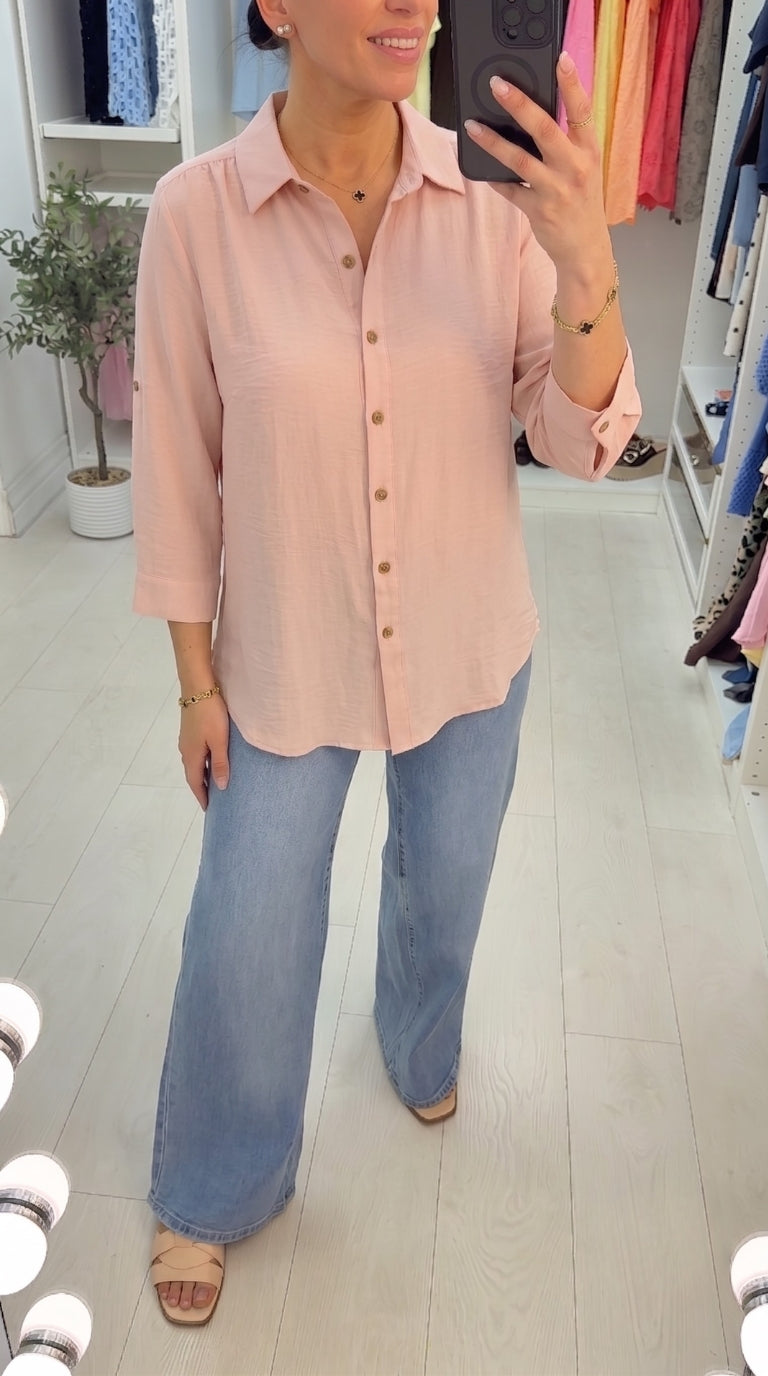 Chaney Linen Look Shirt