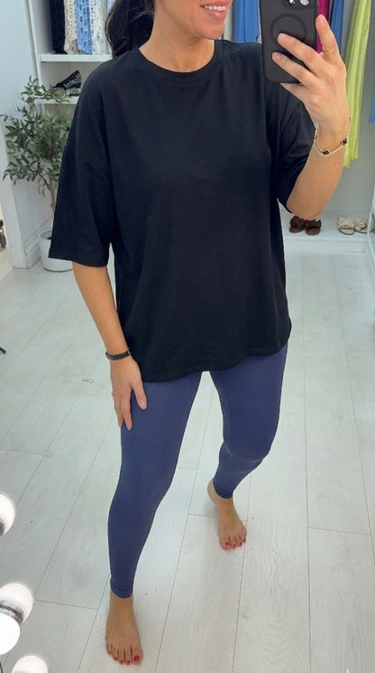 Lena Plain Loose Fit T-Shirt