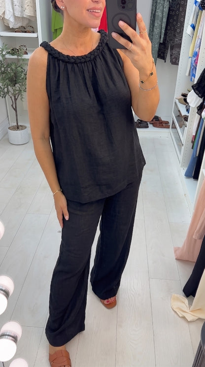 Candece Plain Loose Fit Co-Ord Set