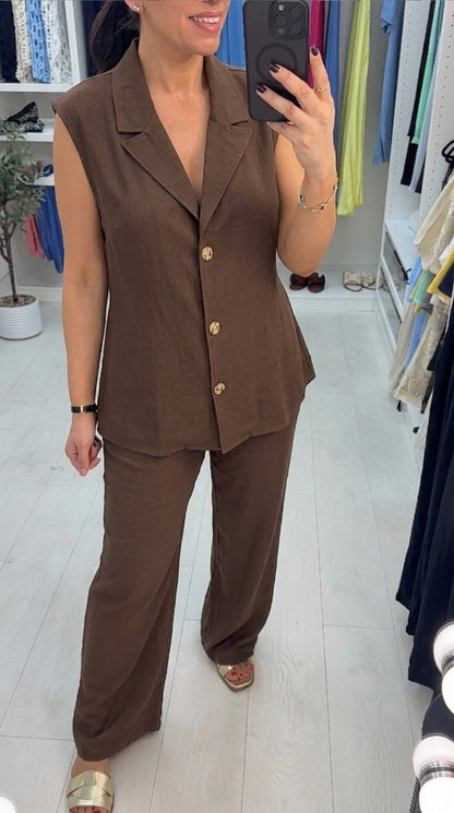 Sadey Button Front Co-ord Set