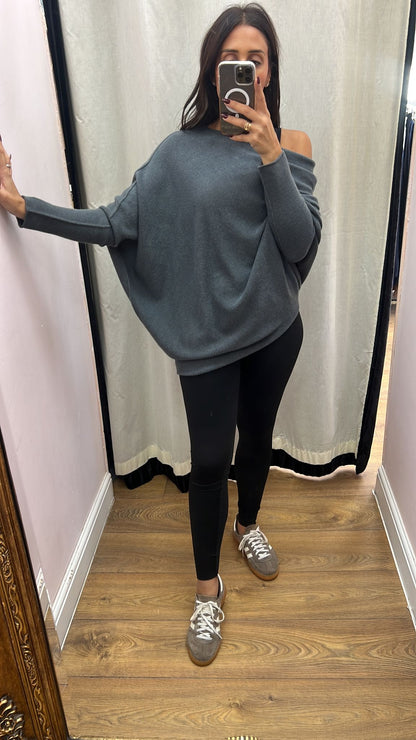 Nita Plain Asymmetric Jumper