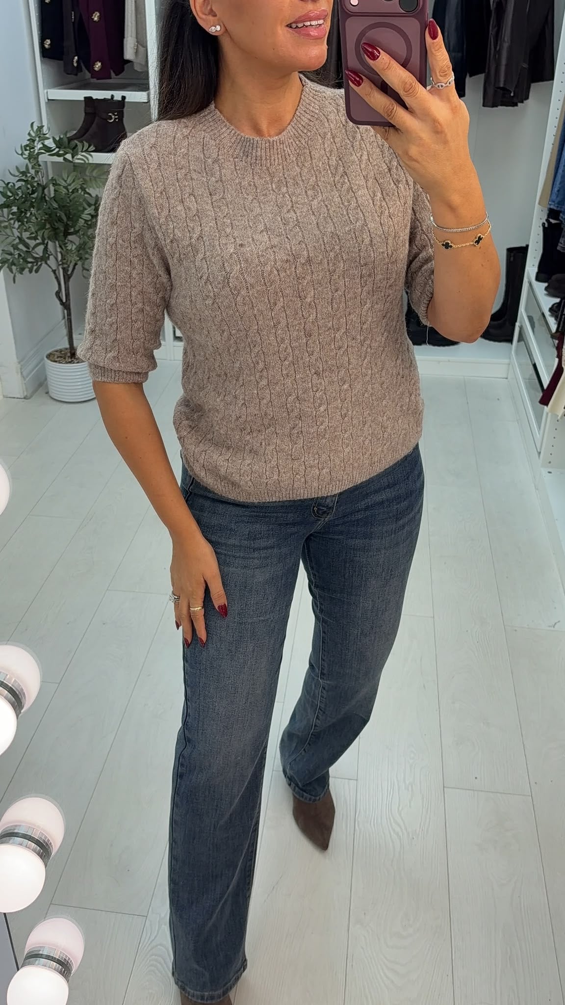Demina Super Soft Cable Knit Jumper
