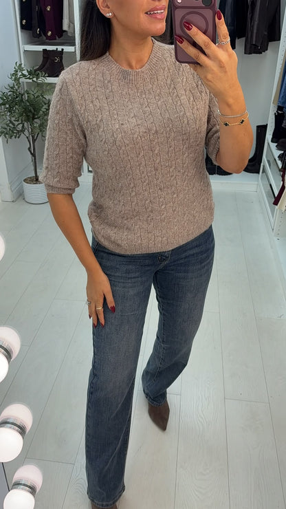 Demina Super Soft Cable Knit Jumper
