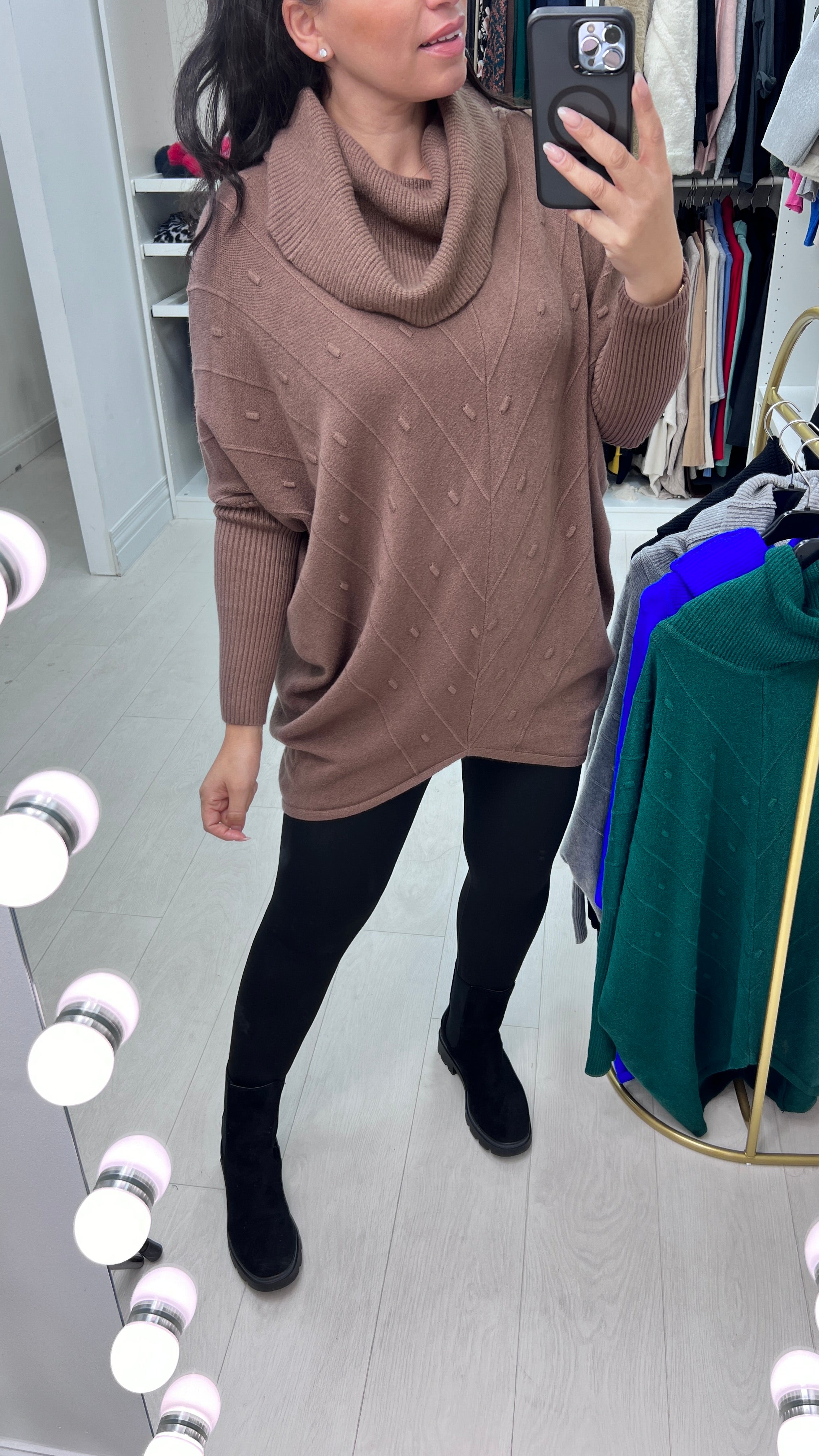 Malanie Roll Neck Knit Jumper