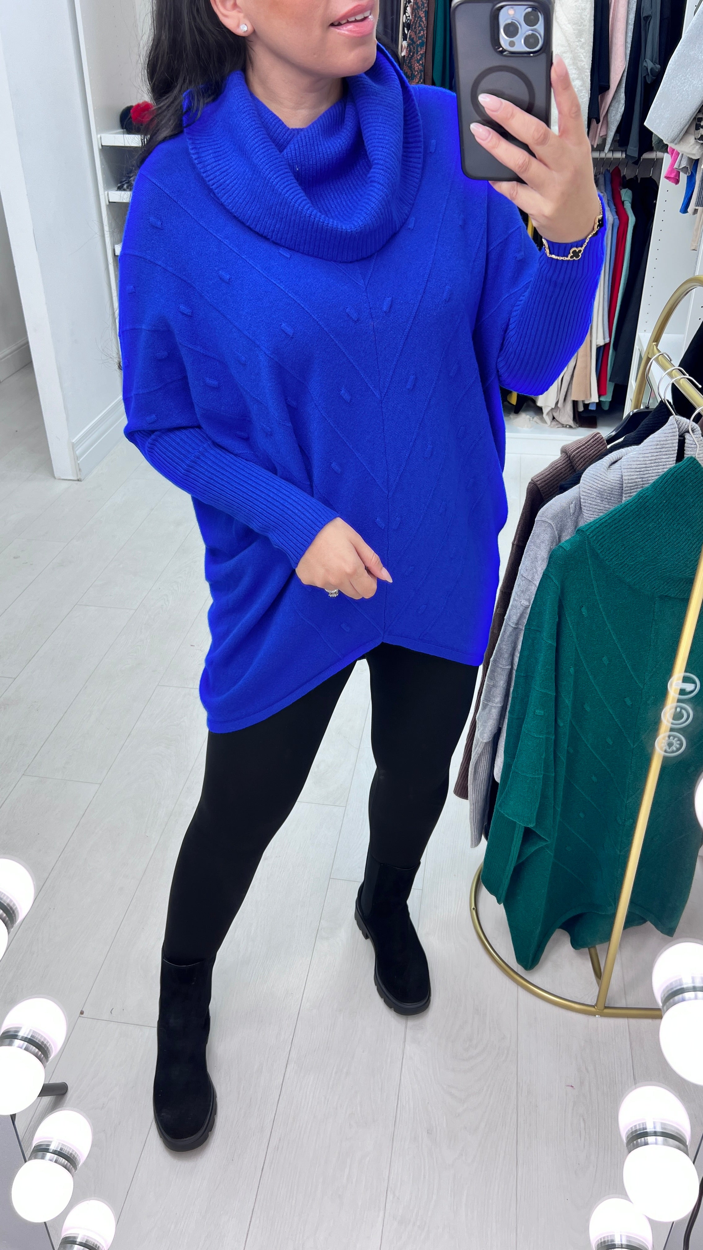 Malanie Roll Neck Knit Jumper