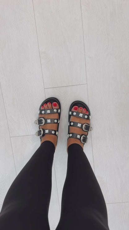 Posey Triple Strap Pendant Sliders