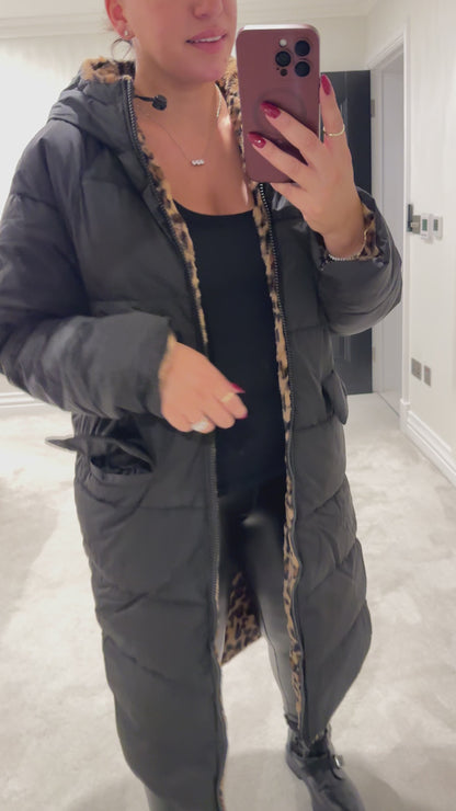 Elizabeth Reversible Longline Coat