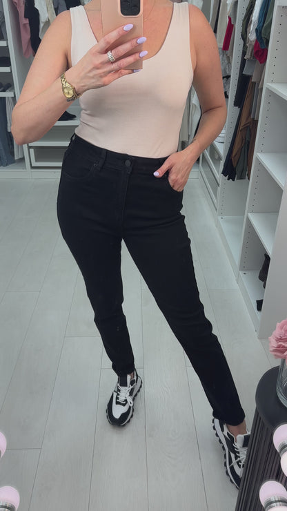 Julio Black Super Stretch High Waist Jeans