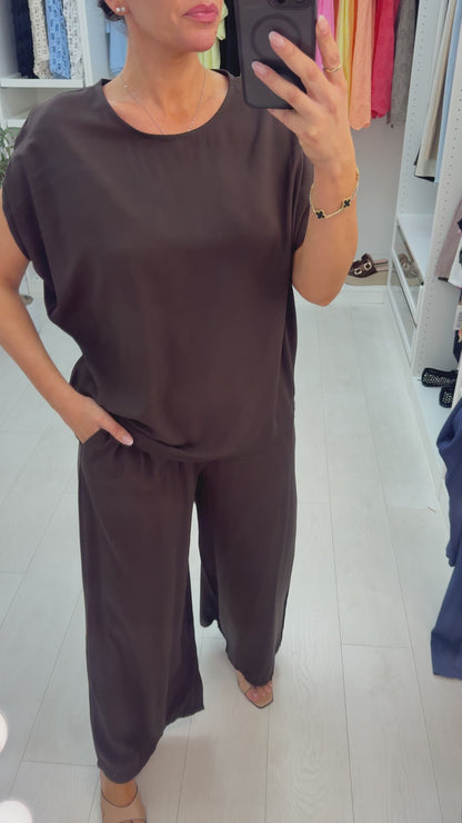 Kandice Plain Loose Fit Co-Ord Set