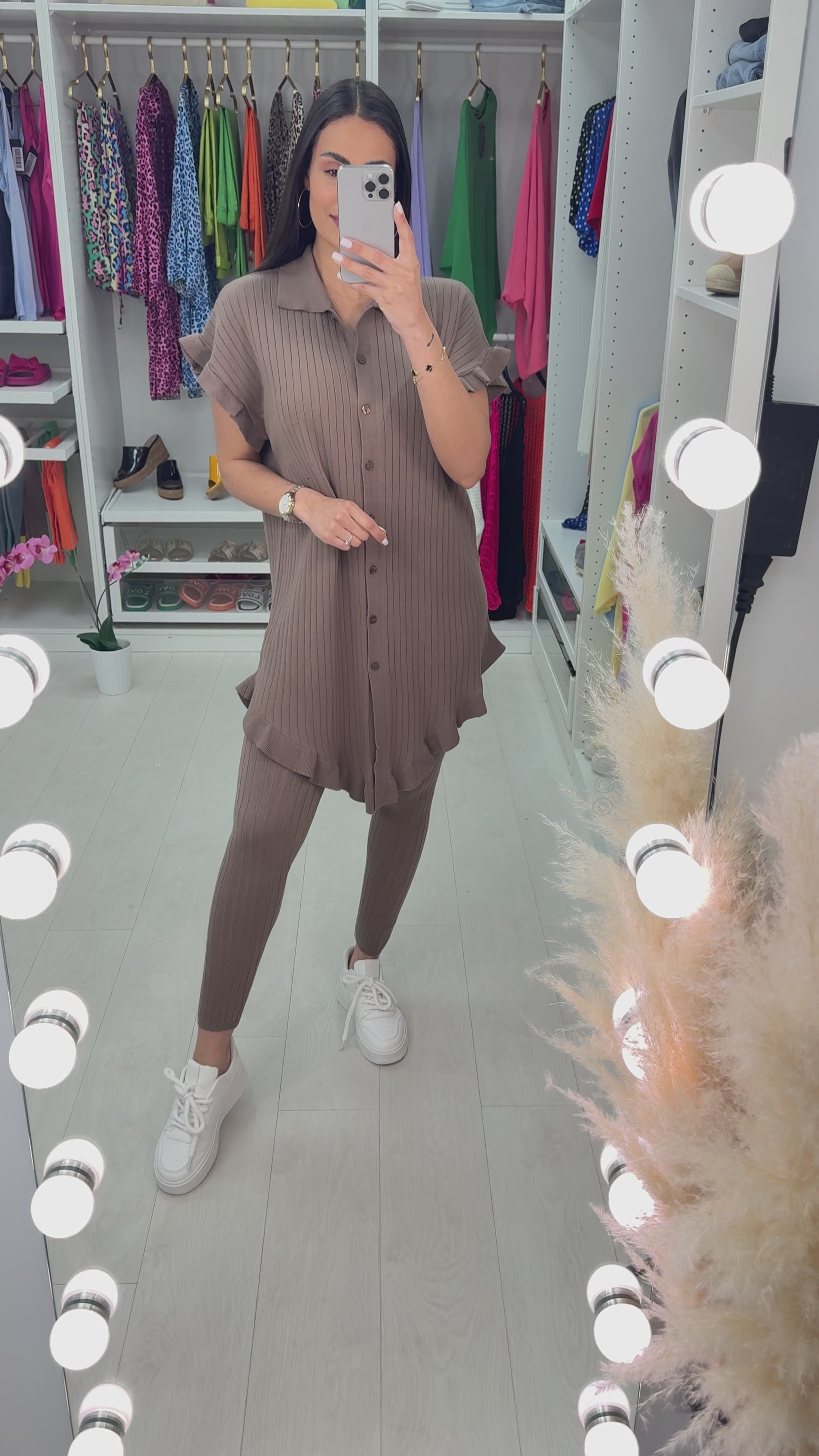 Zamira Frill Detail Loungewear Set